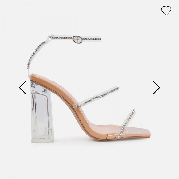 Classy and elegant strappy nude heels: BRAND NEW - Picture 1 of 1